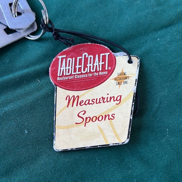 Measuring Spoon Set Metal Stainless Steel XL for larger recipes - - Picture 3 of 3